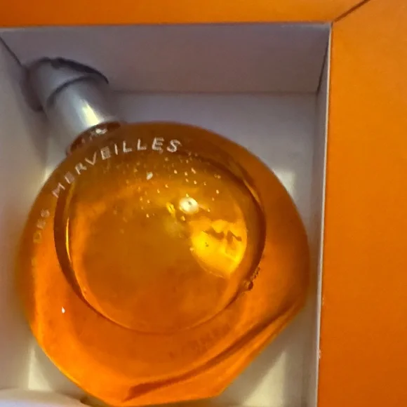 Hermes Elixir des Merveilles Perfume Box - Gold and Silver - Picture 3 of 8